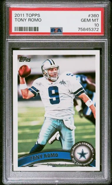 2011 Topps Tony Romo #360 card image