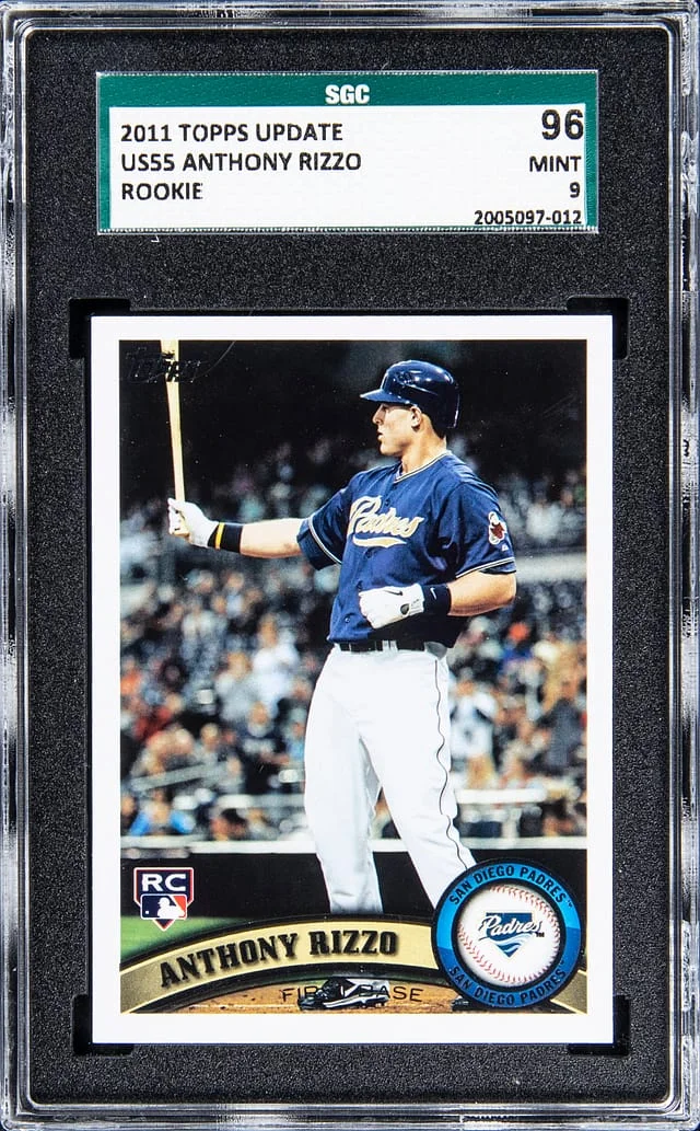 2011 Topps Update Anthony Rizzo #US55 card image