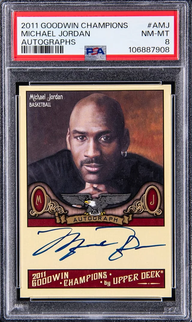 2011 Upper Deck Goodwin Champions Michael Jordan Autograph #A-MJ card image
