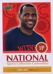 2011 Upper Deck National Sports Collectors Convention VIP Lebron James #VIP-4 card image