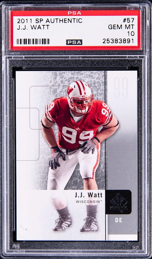 2011 Upper Deck SP Authentic J.J. Watt #57 card image