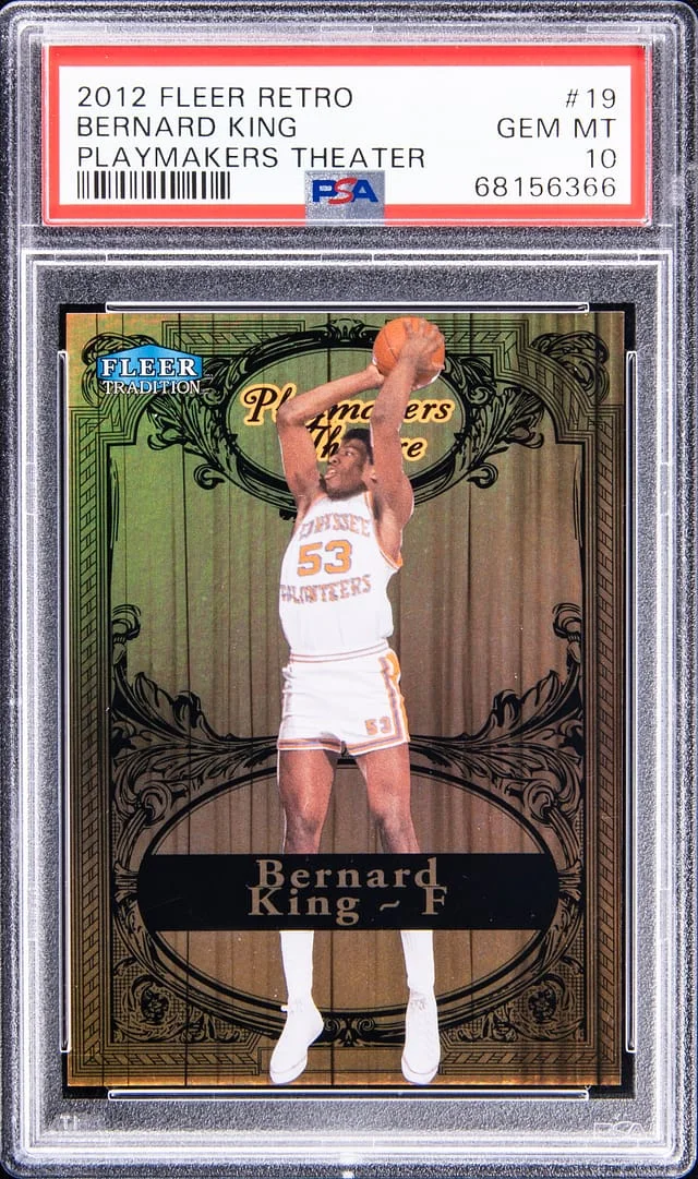 2012-13 Fleer Retro Bernard King Playmakers Theater #19PT card image