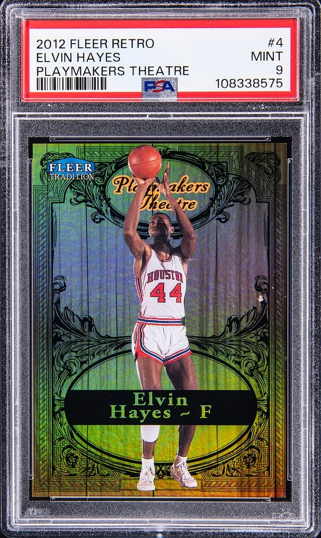 2012-13 Fleer Retro Elvin Hayes Playmakers Theatre #4 card image