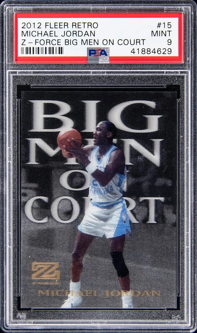 2012-13 Fleer Retro Michael Jordan Z-Force Big Men on Court #15 card image