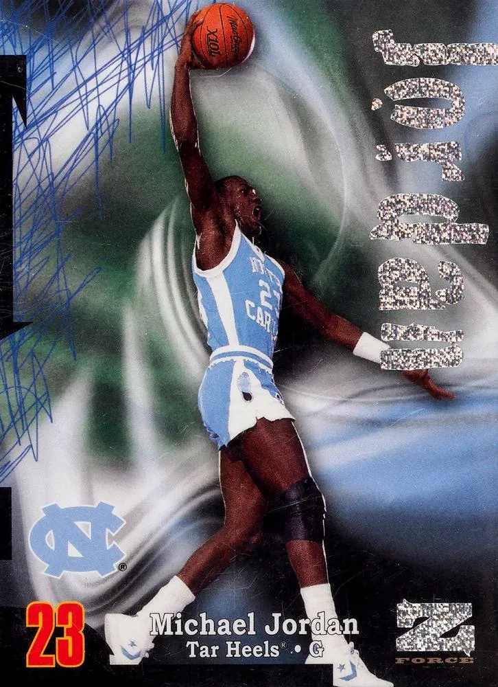 2012-13 Fleer Retro Michael Jordan 97-98 Z-Force Rave #Z-33 card image