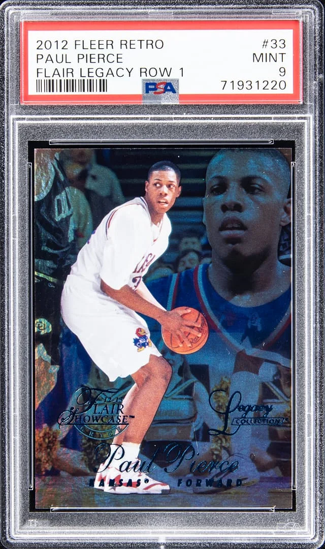 2012-13 Fleer Retro Paul Pierce Flair Legacy Row 1 #33 card image