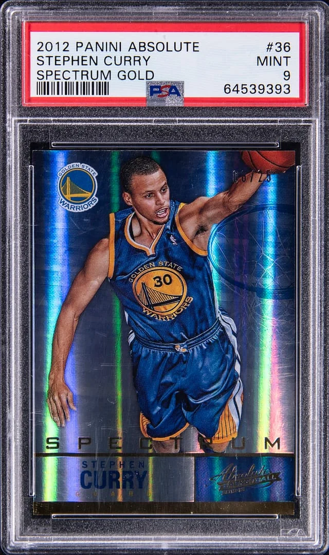 2012-13 Panini Absolute Stephen Curry Spectrum Gold #36 card image