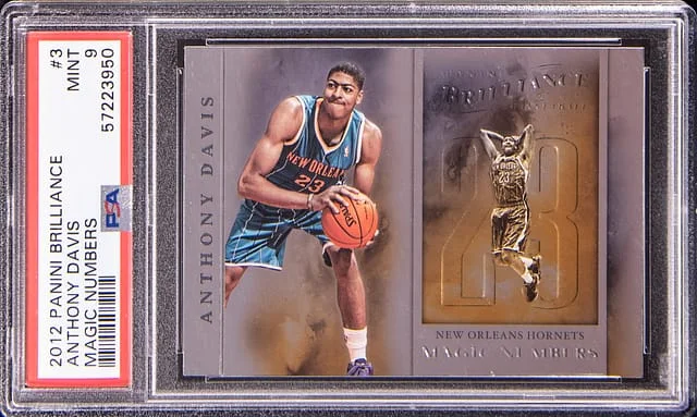 2012-13 Panini Anthony Davis Brilliance Magic Numbers #3 card image