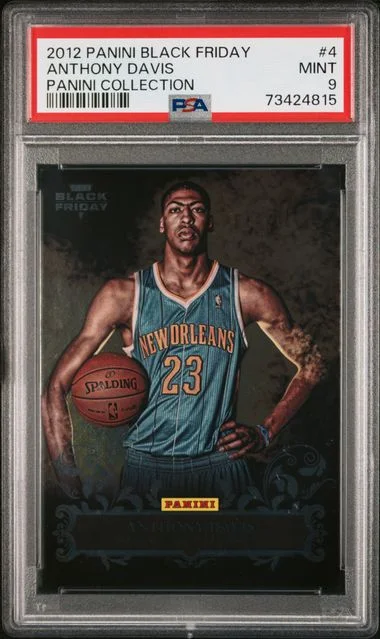 2012-13 Panini Black Anthony Davis Friday Panini Collection #4 card image