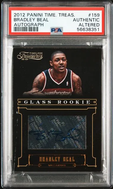 2012-13 Panini Bradley Beal Timeless Treasures Autograph #159 card image