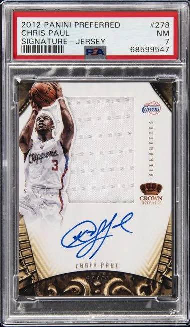 2012-13 Panini Chris Paul Preferred Signature Jersey #278 card image