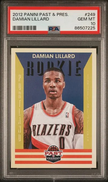 2012-13 Panini Damian Lillard Past & Present #249 card image