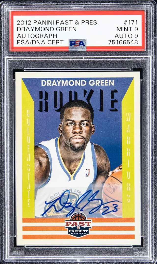 2012-13 Panini Draymond Past & Present Autograph #171 card image