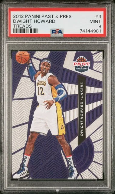2012-13 Panini Dwight Howard Past & Present Treads #3 card image