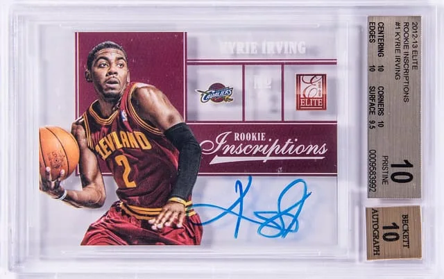 2012-13 Panini Elite Kyrie Irving Inscriptions #1 card image