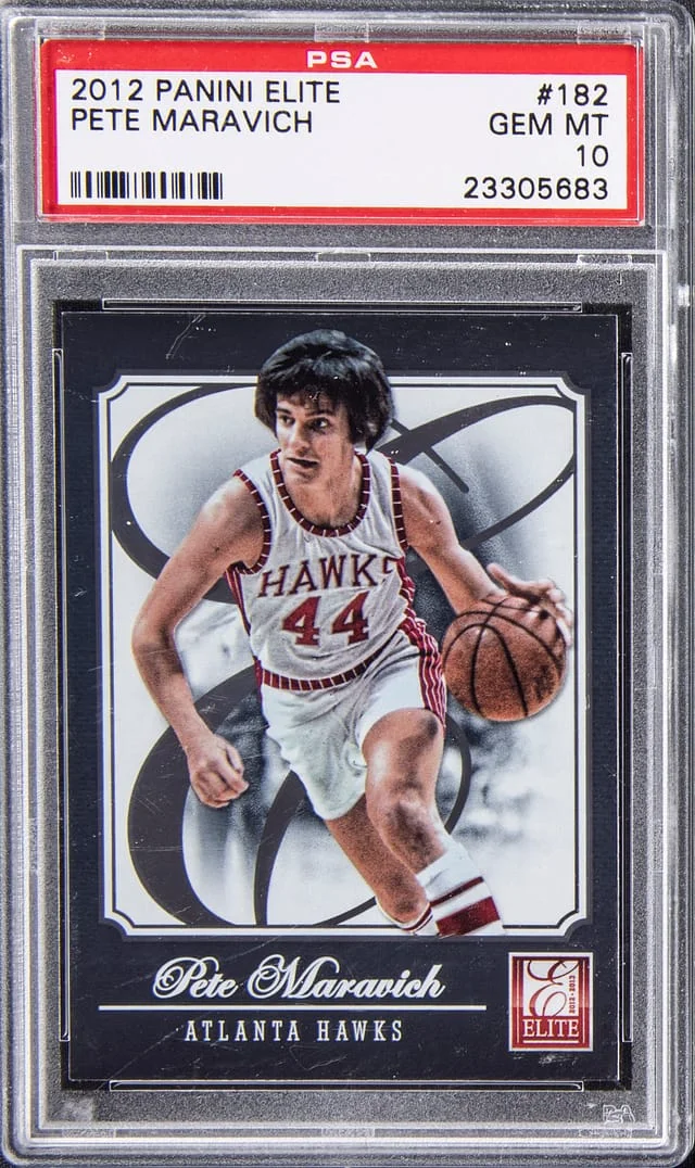 2012-13 Panini Elite Pete Maravich #182 card image