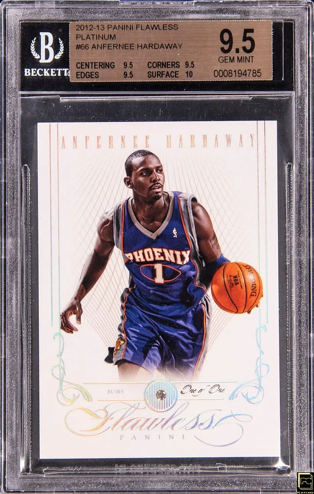2012-13 Panini Flawless Anfernee Hardaway Diamond Platinum #66 card image