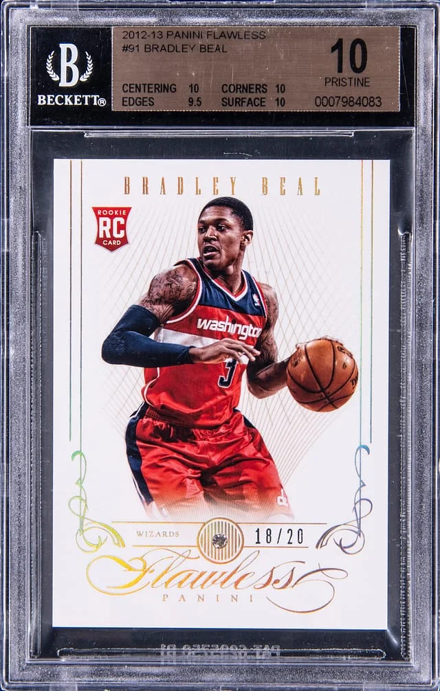 2012-13 Panini Flawless Bradley Beal Diamond #91 card image