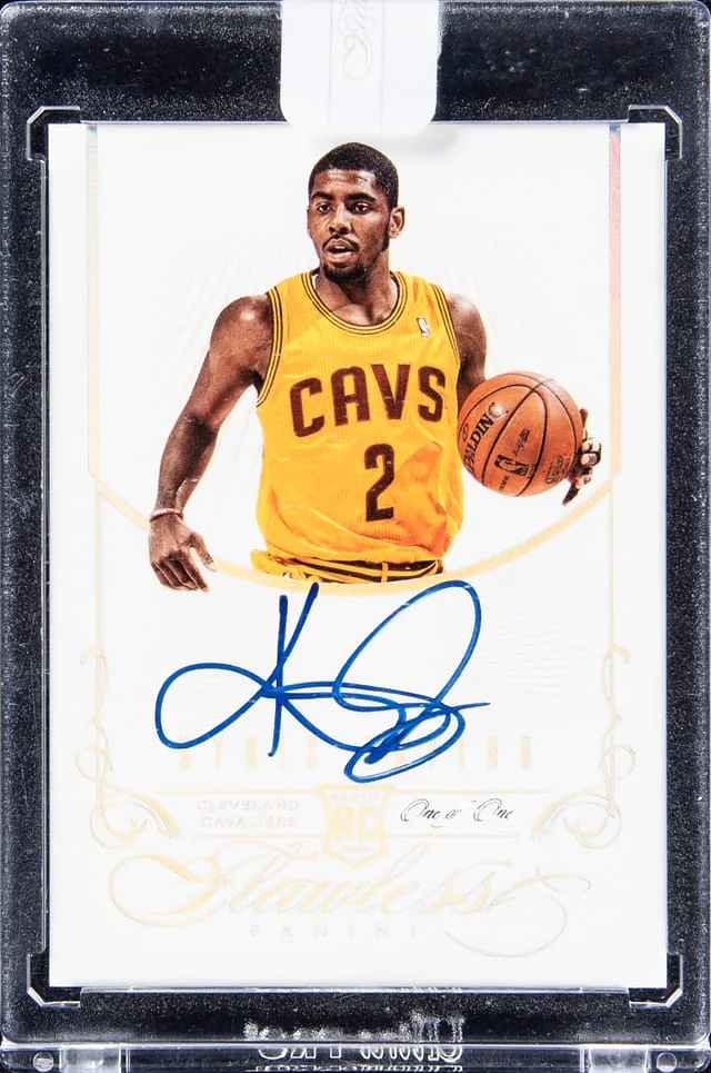 2012-13 Panini Flawless Kyrie Irving Autographs Platinum #2 card image