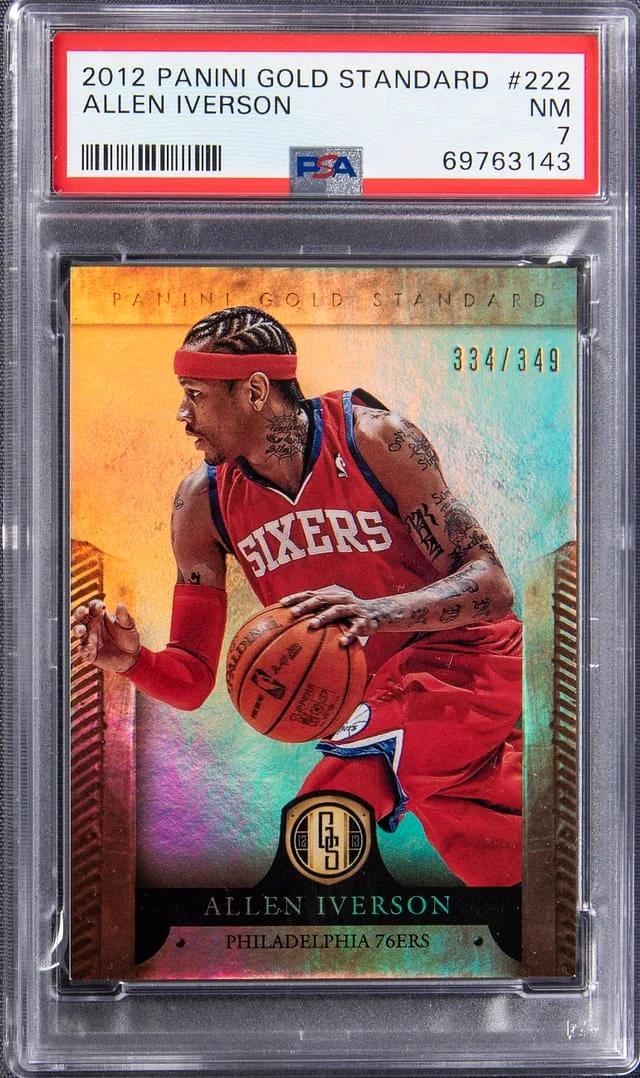 2012-13 Panini Gold Standard Allen Iverson #222 card image