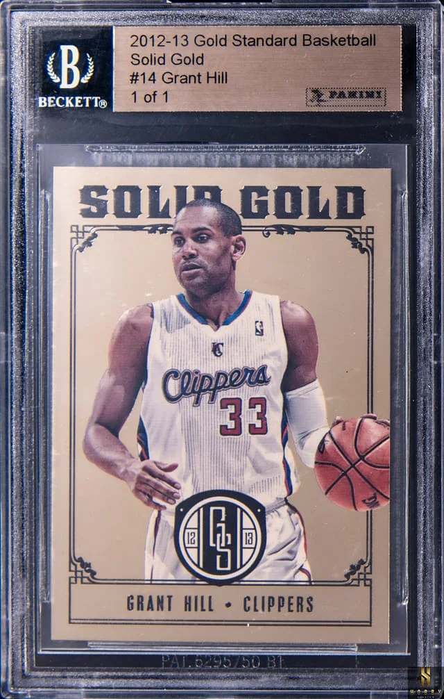 2012-13 Panini Gold Standard Grant Hill Solid Gold #14 card image