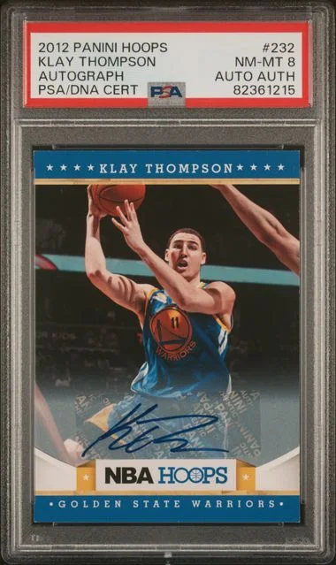 2012-13 Panini Hoops Klay Thompson Autograph #232 card image