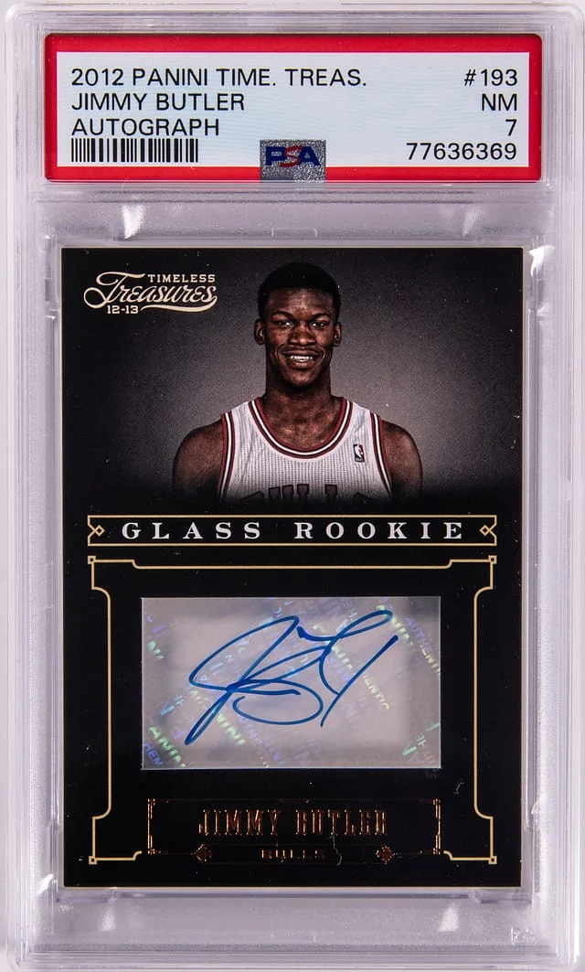 2012-13 Panini Jimmy Butler Timeless Treasures Autograph #193 card image