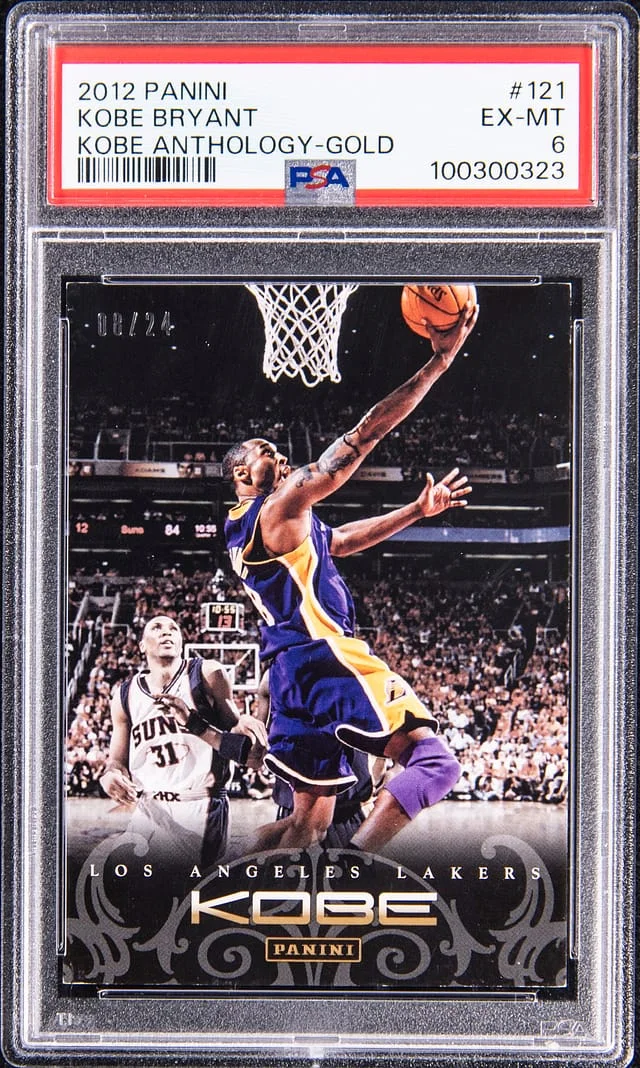 2012-13 Panini Kobe Bryant Kobe Anthology Gold #121 card image