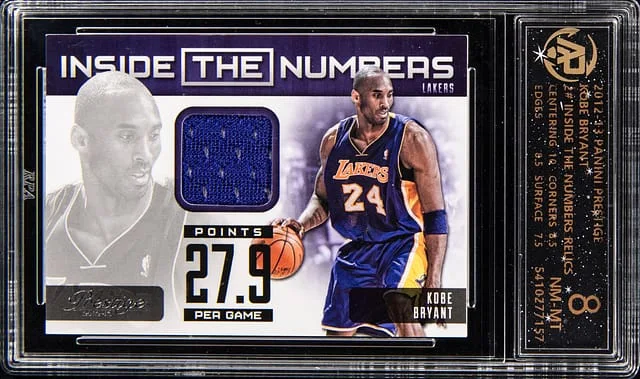 2012-13 Panini Kobe Bryant Presitge Inside the Numbers #2 card image