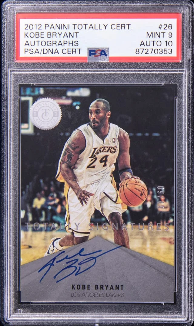 2012-13 Panini Kobe Bryant Totally Certified Autographs #26 card image