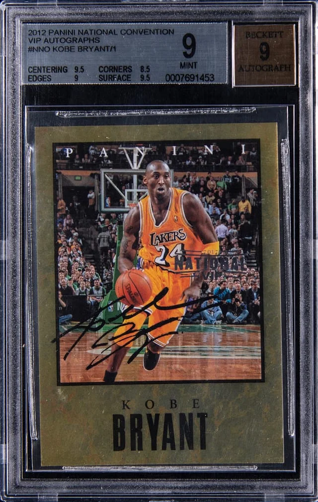 2012-13 Panini Kobe Bryant National Convention VIP Autographs #NNO card image