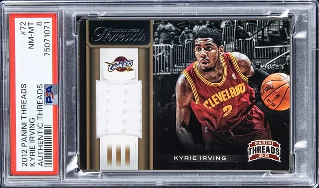 2012-13 Panini Kyrie Irving Threads Authentic Threads #72 card image