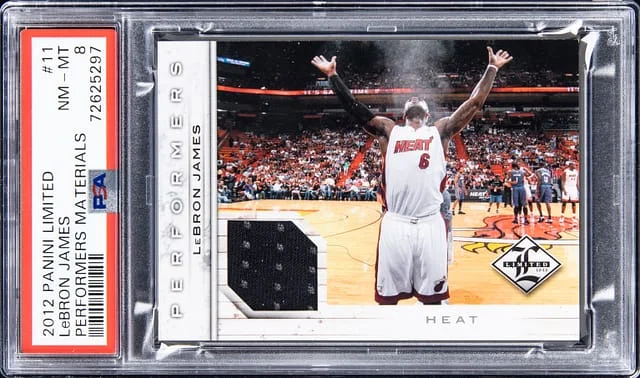2012-13 Panini LeBron James Limited Performers Materials #11 card image