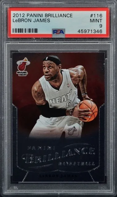 2012-13 Panini LeBron James Brilliance #116 card image