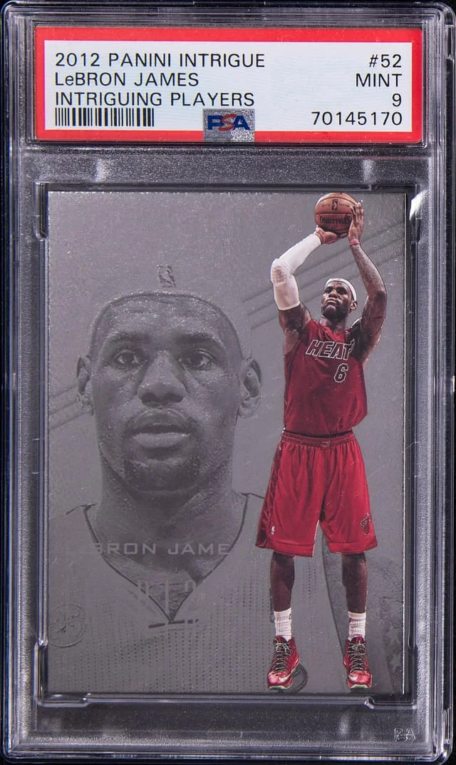 2012-13 Panini LeBron James Intrigue Intriguing Players #52 card image