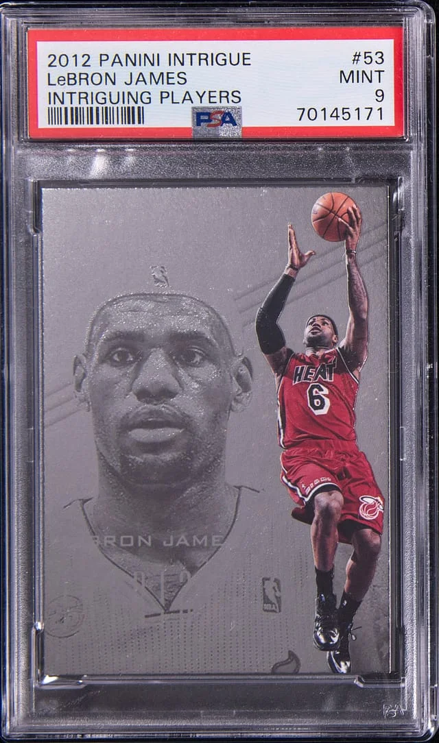 2012-13 Panini LeBron James Intrigue Intriguing Players #53 card image