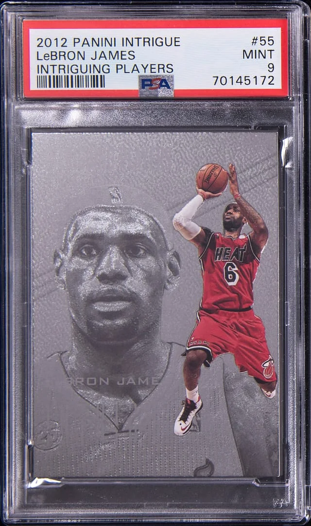 2012-13 Panini LeBron James Intrigue Intriguing Players #55 card image