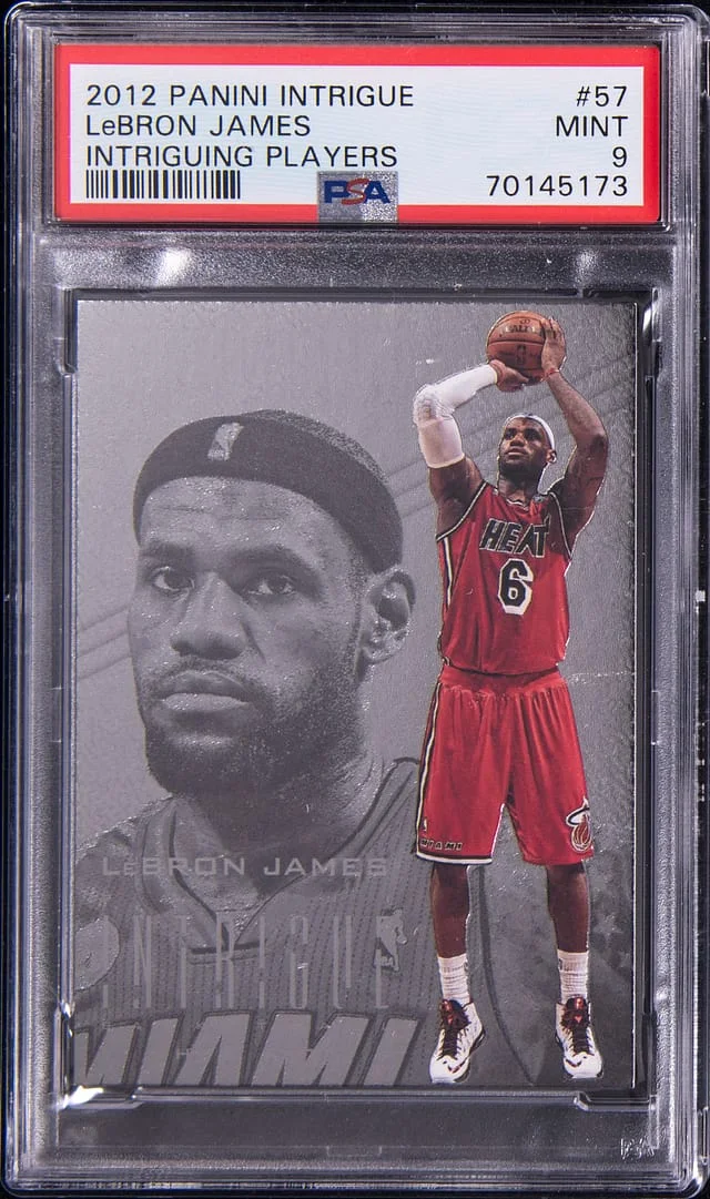 2012-13 Panini LeBron James Intrigue Intriguing Players #57 card image