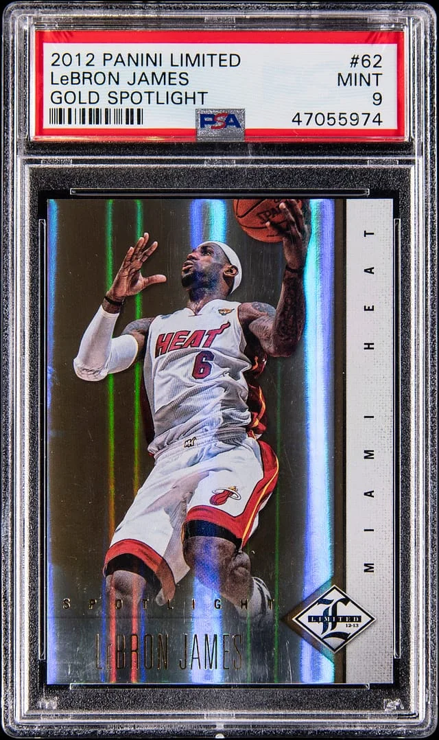 2012-13 Panini Lebron James Limited Gold Spotlight #62 card image