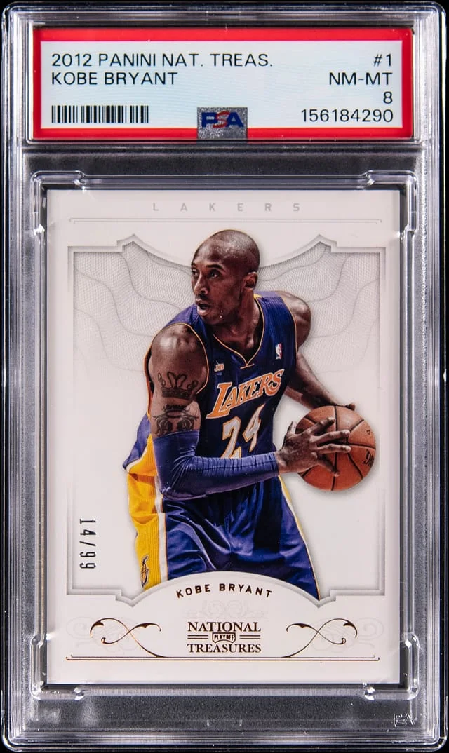 2012-13 Panini National Treasures Kobe Bryant #1 card image