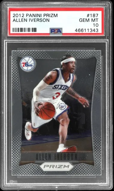 2012-13 Panini Prizm Allen Iverson #187 card image