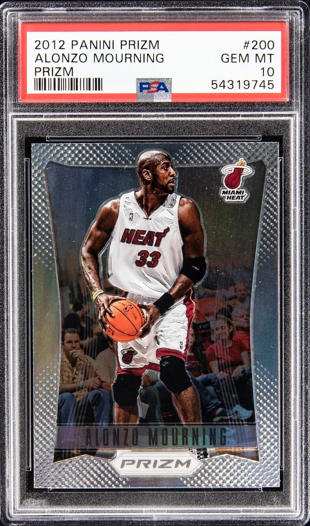 2012-13 Panini Prizm Alonzo Mourning Prizm #200 card image