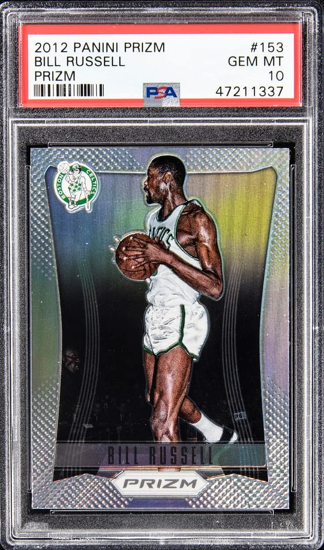 2012-13 Panini Prizm Bill Russell Prizm #153 card image