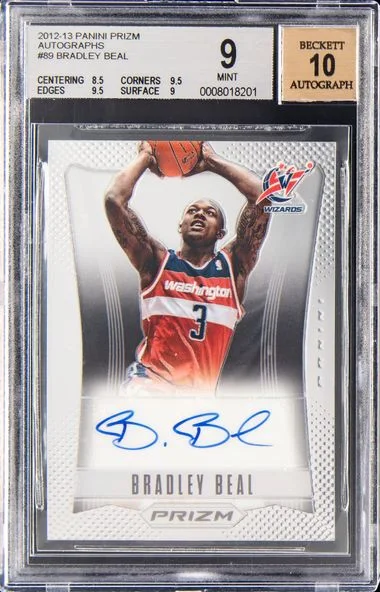2012-13 Panini Prizm Bradley Beal Autograph #89 card image