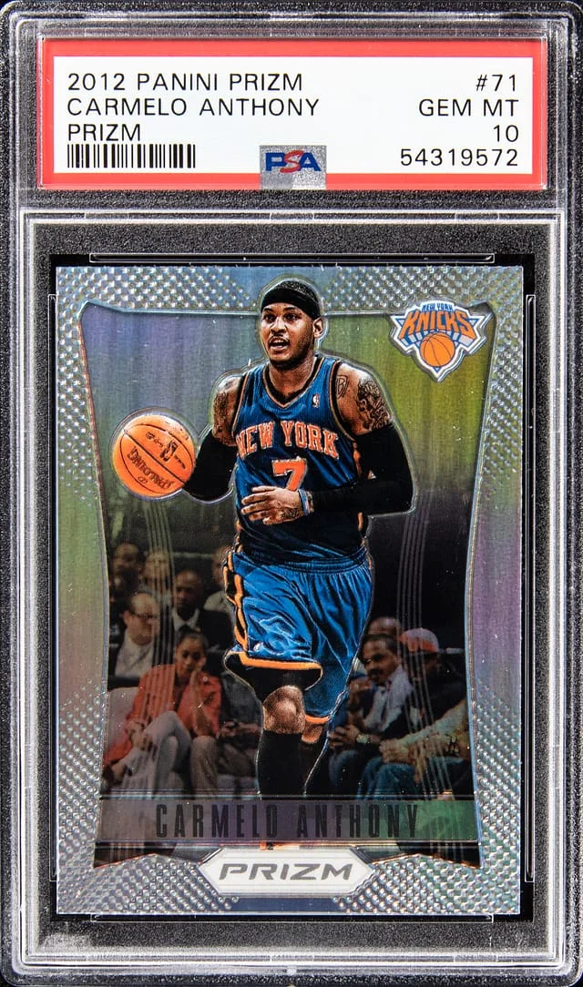 2012-13 Panini Prizm Carmelo Anthony Prizm #71 card image