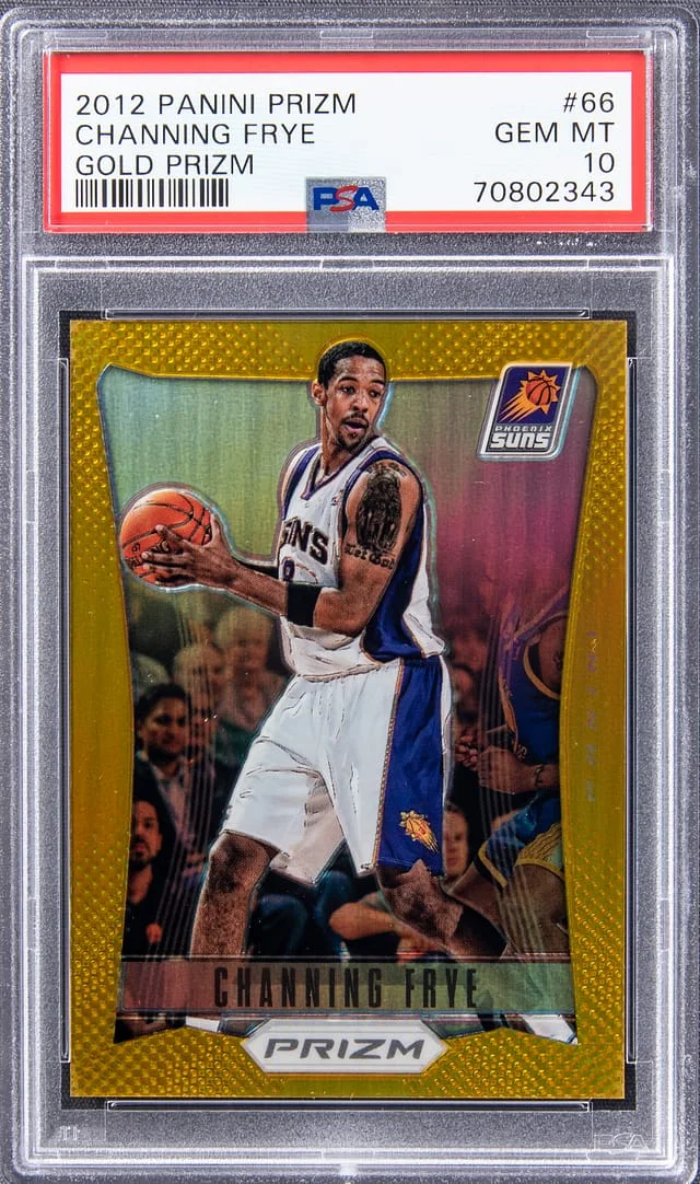 2012-13 Panini Prizm Channing Frye Gold Prizm #66 card image