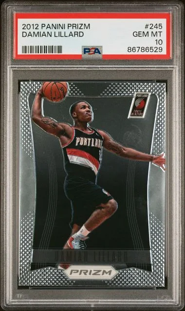2012-13 Panini Prizm Damian Lillard #245 card image