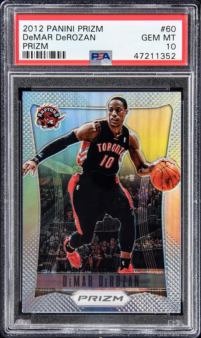 2012-13 Panini Prizm DeMar DeRozan Prizm #60 card image