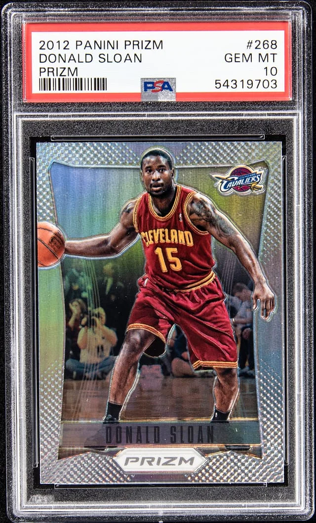 2012-13 Panini Prizm Donald Sloan Silver Prizm #268 card image