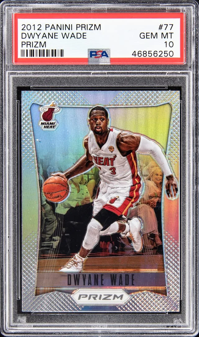 2012-13 Panini Prizm Dwayne Wade Prizm #77 card image
